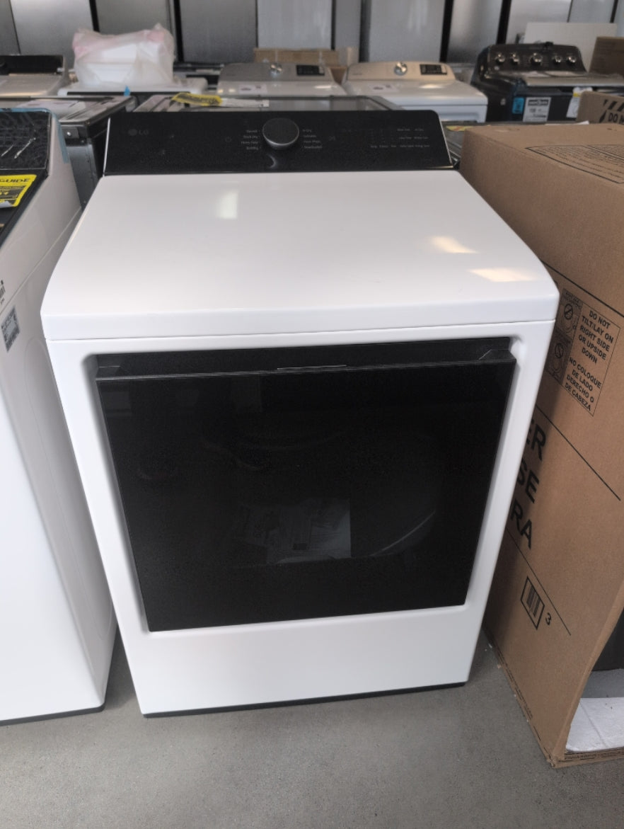 DLE8400WE - DRYERS - LG - Electric - White - Open Box - BonPrix Électroménagers