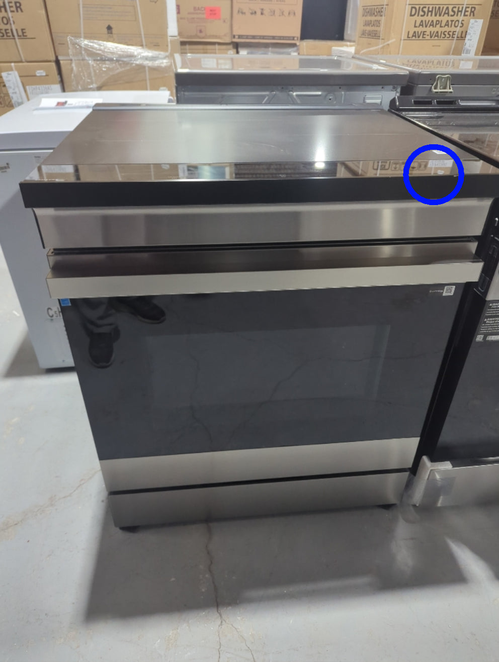 NSI6DG9500SRAC - RANGES - Samsung - Electric - Stainless Steel - Open Box - BonPrix Électroménagers
