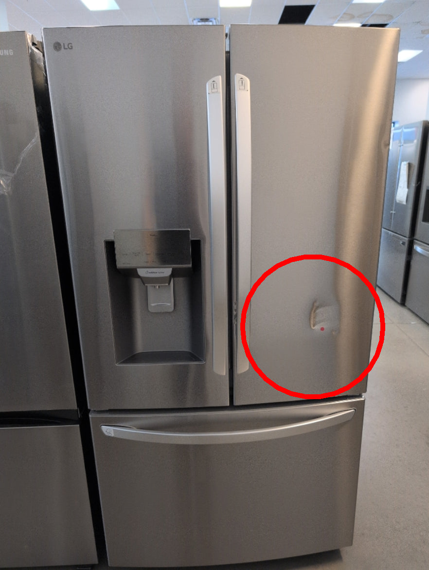 LRFS28XBS - REFRIGERATORS - LG - French 3-Door - Stainless Steel - Open Box - BonPrix Électroménagers