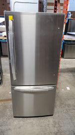 LRDNS2200S - REFRIGERATORS - LG - Bottom Freezer - Stainless Steel - Open Box - BonPrix Électroménagers