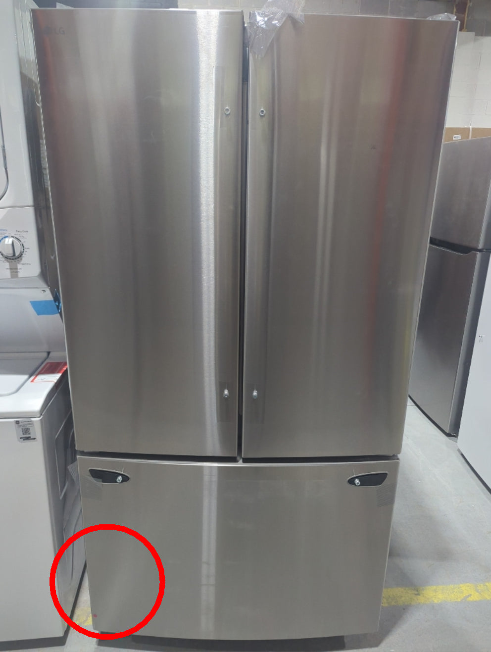 LF29T6000S - REFRIGERATORS - LG - French 3-Door - Stainless Steel - Open Box - BonPrix Électroménagers