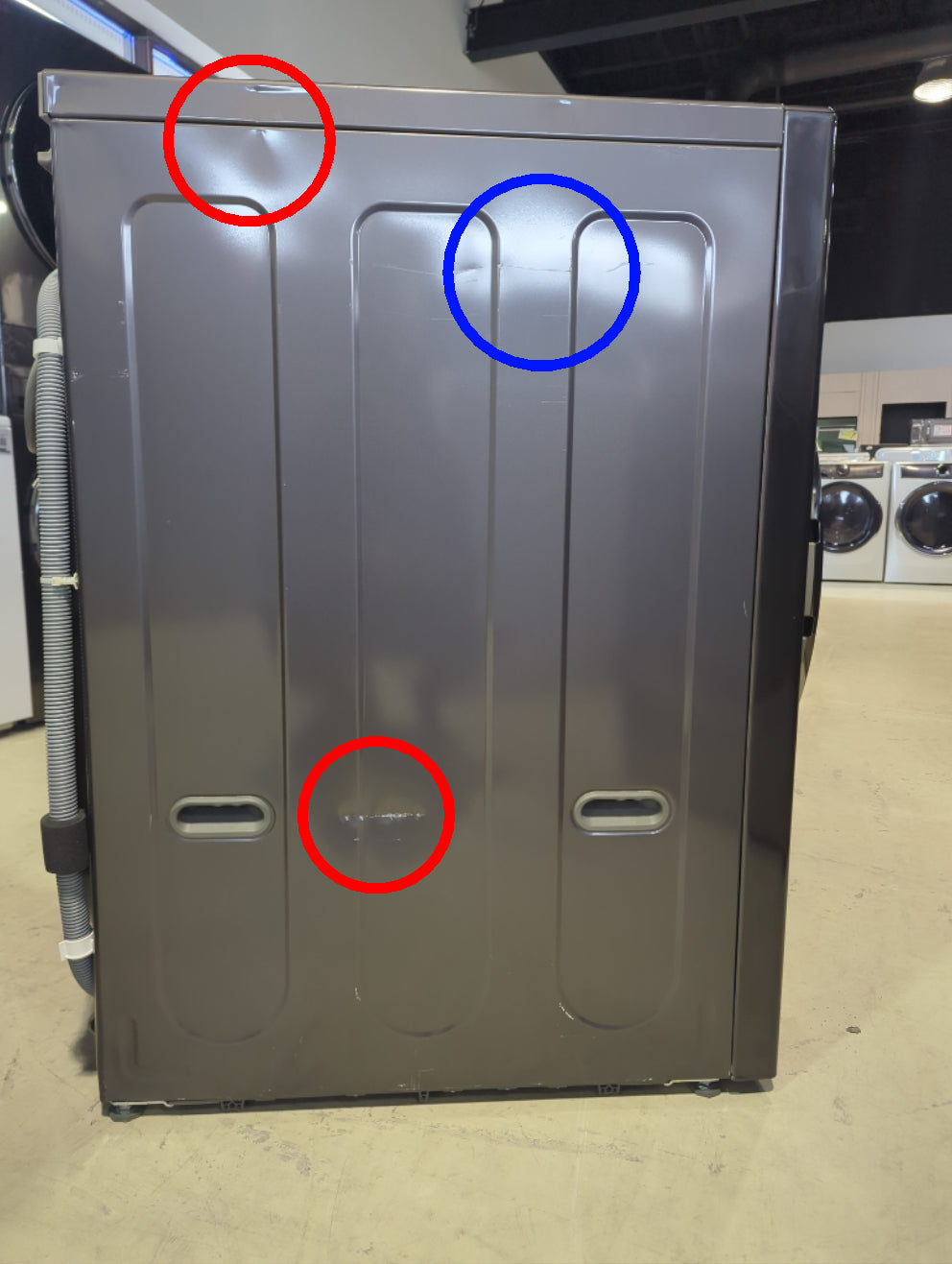 WM6998HBA - LAUNDRY CENTERS - LG - All-In-One - Electric - Black Stainless Steel - Open Box - BonPrix Électroménagers