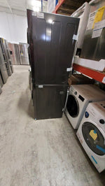 WKEX300HBA - LAUNDRY CENTERS - LG - Stacked Washer/Dryer - Electric - Black Stainless Steel - Open Box - BonPrix Électroménagers