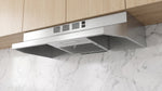 Forno Cappa 30-Inch Under Cabinet Range Hood, Stainless Steel, 200 CFM, Convertible, LED Lighting