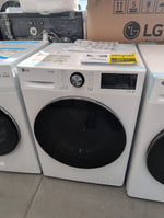 WM1455HWA - WASHERS - LG - Front Loading - White - Open Box - BonPrix Électroménagers