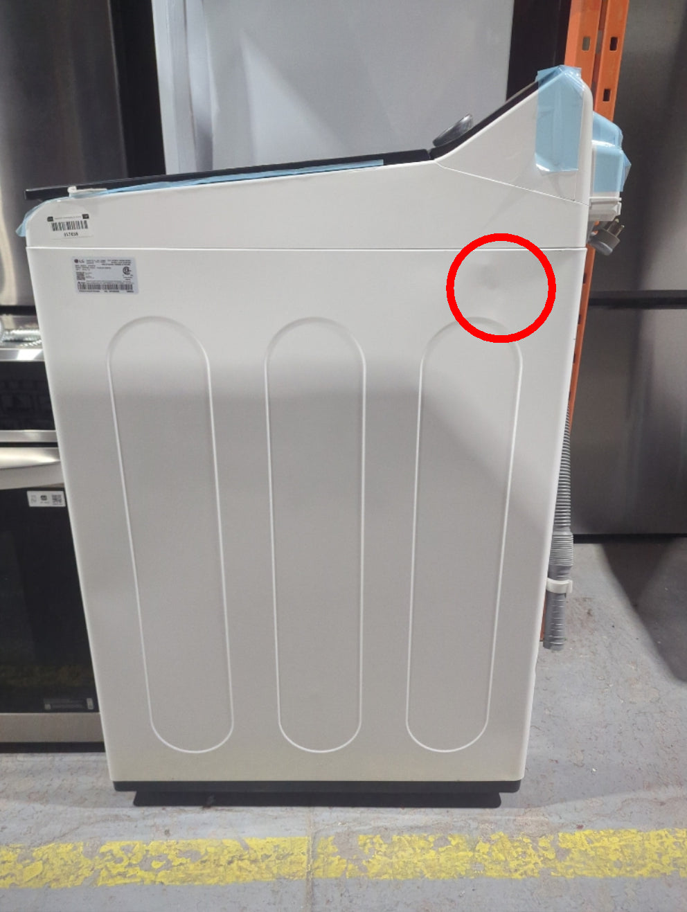 WT8405CW - WASHERS - LG - Top Loading - White - Open Box - BonPrix Électroménagers