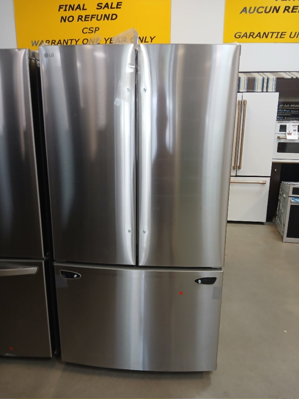 LF29T6000S - REFRIGERATORS - LG - French 3-Door - Stainless Steel - Open Box