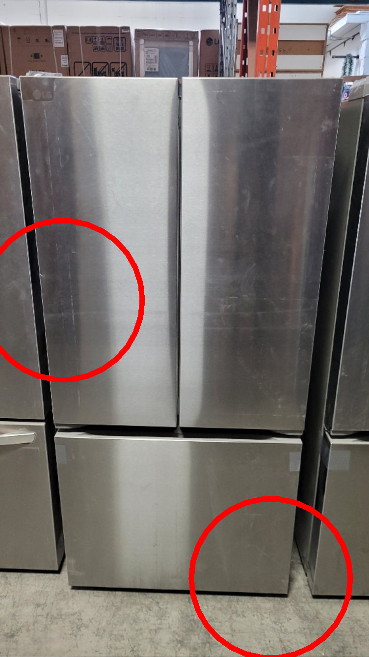 LF25S6200S - REFRIGERATORS - LG - French 3-Door - Stainless Steel - Open Box