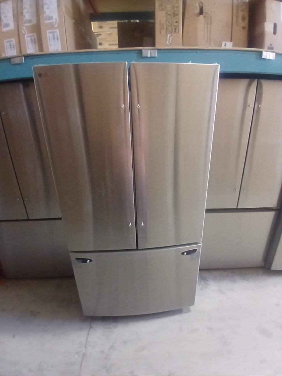 LF29T6000S - REFRIGERATORS - LG - French 3-Door - Stainless Steel - Open Box