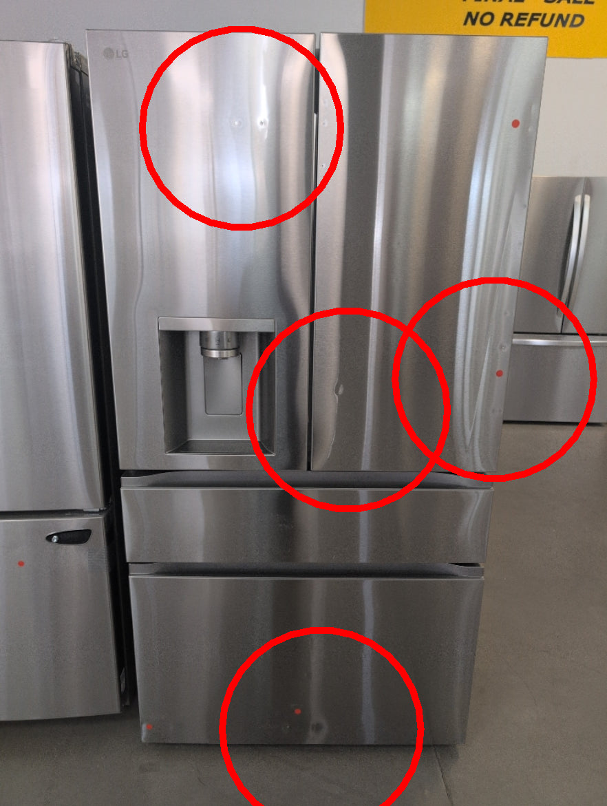 LF29S8330S - REFRIGERATORS - LG - French 4-Door - Stainless Steel - Open Box