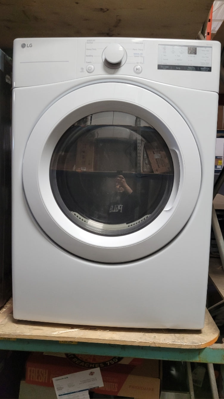 DLE3400W - DRYERS - LG - Electric - White - Open Box - BonPrix Électroménagers