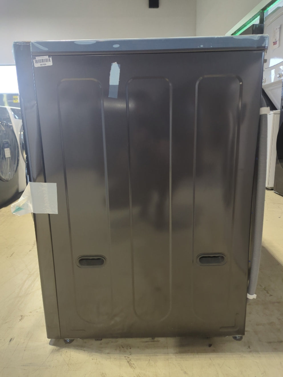 WM6998HBA - LAVEUSE SÉCHEUSE SUPERPOSÉES - LG - Tout en un - Électrique - Acier inoxydable noir - Boîte Ouverte