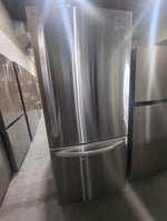LRDNS2200S - REFRIGERATORS - LG - Bottom Freezer - Stainless Steel - Open Box - BonPrix Électroménagers