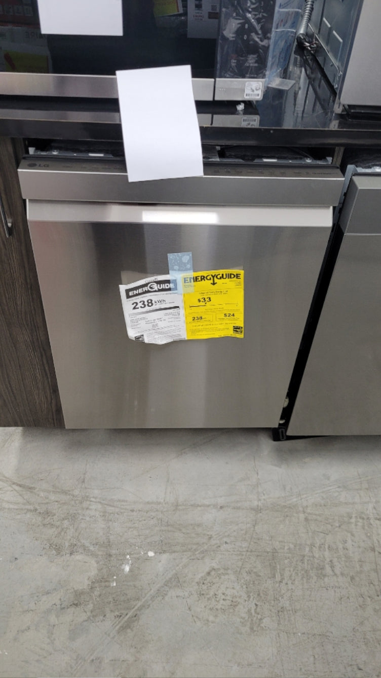 LDP6810SS - DISHWASHERS - LG - Top Controls - Stainless Steel - Open Box - BonPrix Électroménagers