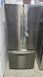 LRFNS2200D - RÉFRIGÉRATEURS - LG - Trois Portes Avec Porte â Deux Battants - Acier inoxydable Noir - Boîte Ouverte