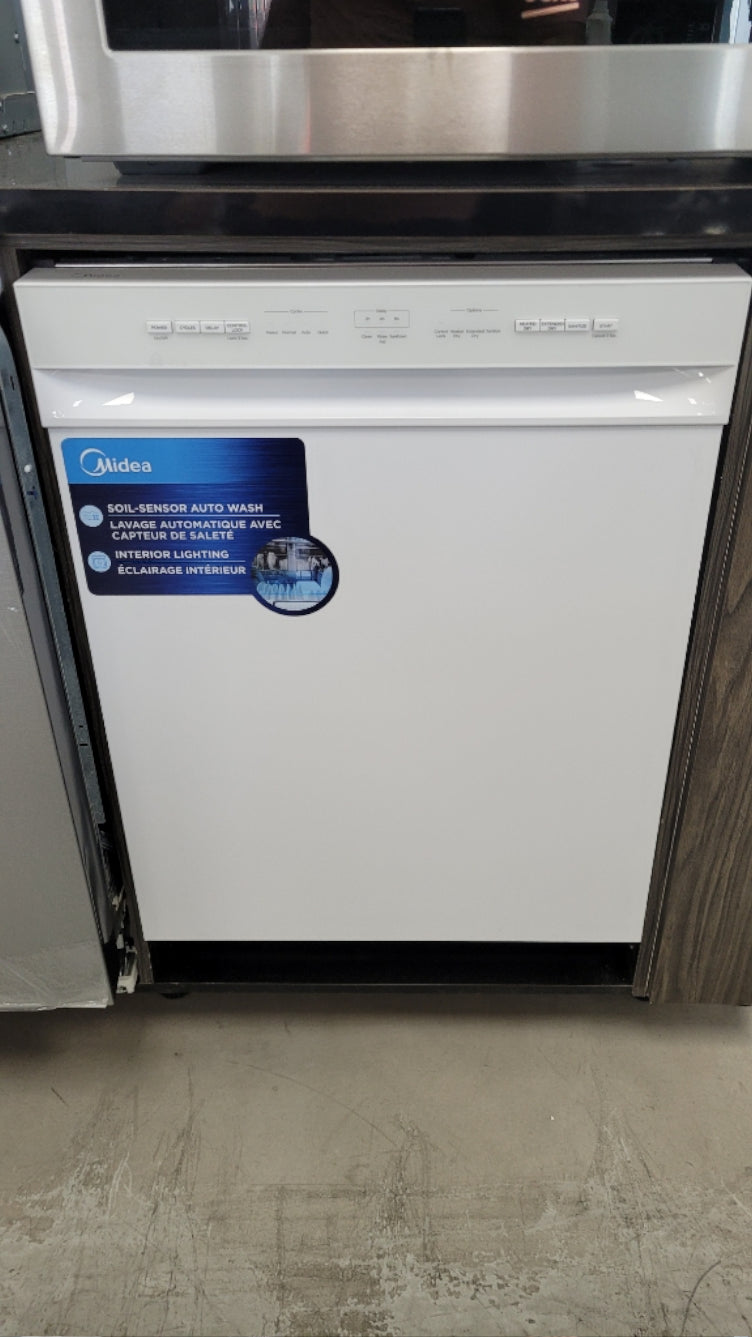 MDF24P1BST - DISHWASHERS - Midea - Front Controls - Stainless Steel - Open Box - BonPrix Électroménagers