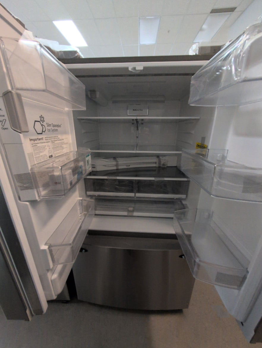 LRFS28XBS - REFRIGERATORS - LG - French 3-Door - Stainless Steel - Open Box