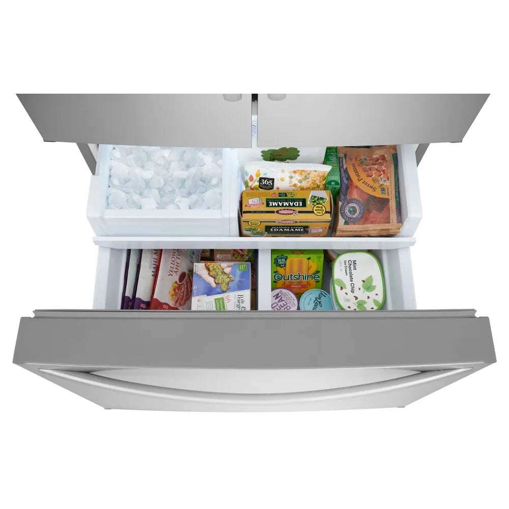 FRFN2813AF - REFRIGERATORS - Frigidaire - French 3-Door - Stainless Steel - Open Box - BonPrix Électroménagers