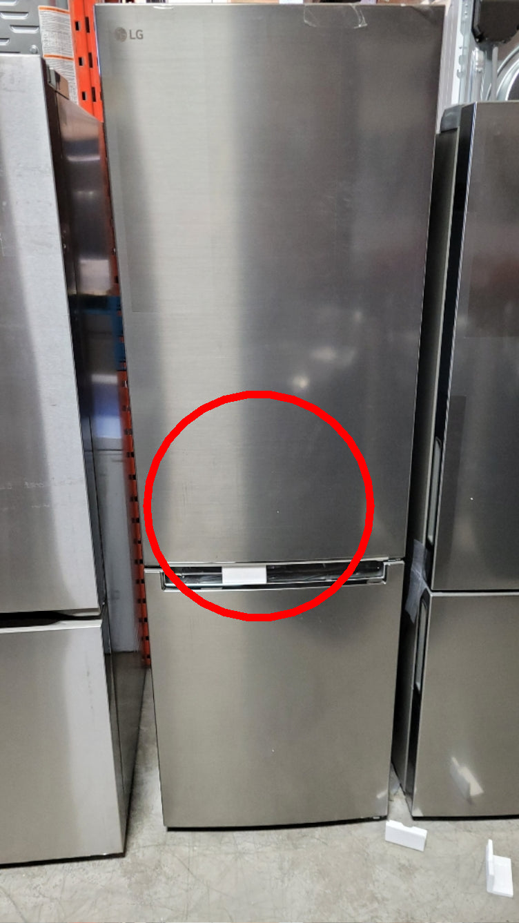 LBNC12231V - REFRIGERATORS - LG - Bottom Freezer - Silver - Open Box - BonPrix Électroménagers