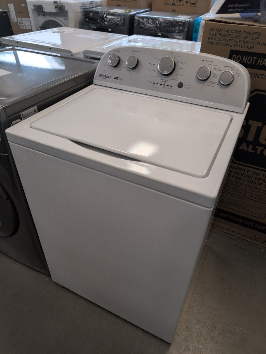 WTW4957PW - LAVEUSES - Whirlpool - Chargement par le haut - Blanc - Boîte Ouverte