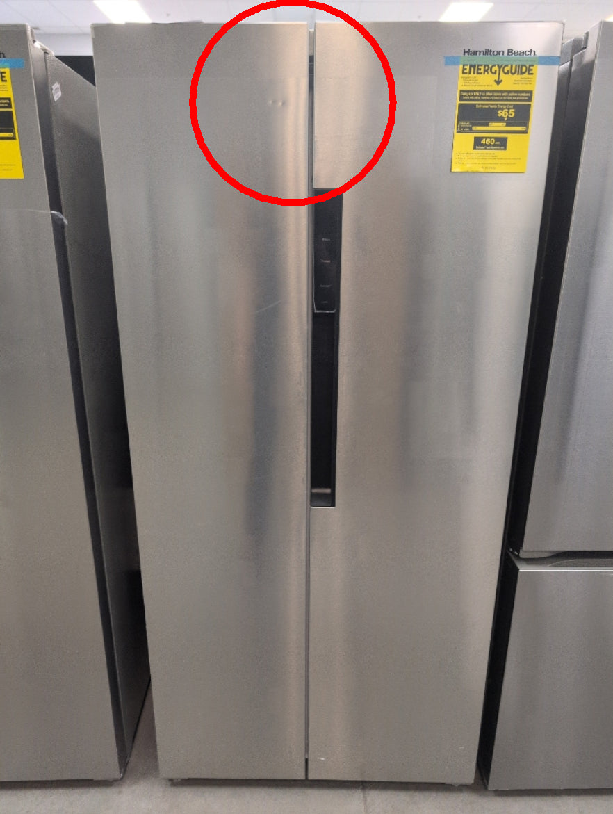 HBF-1558 - REFRIGERATORS - Hamilton Beach - Side by Side - Stainless Steel - Open Box