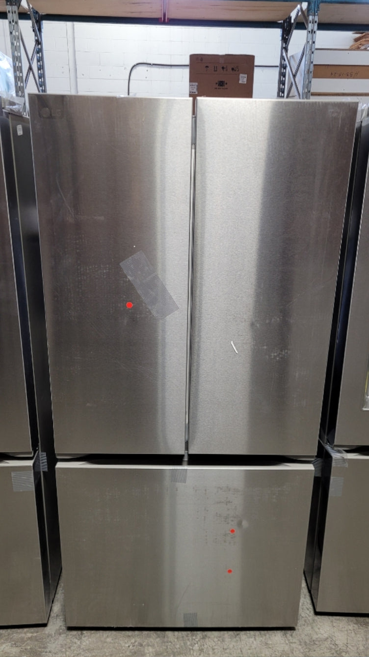 LF25S6200S - REFRIGERATORS - LG - French 3-Door - Stainless Steel - Open Box