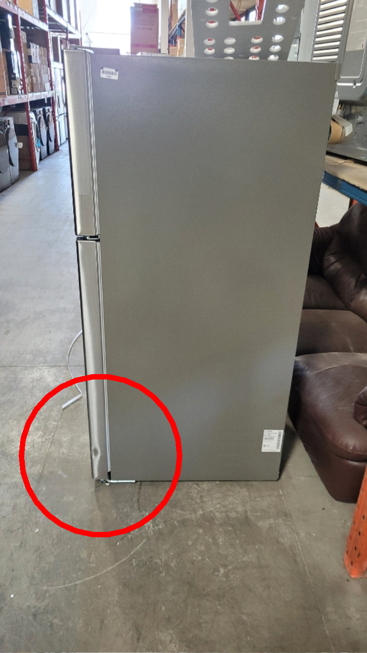 LTCS20020S - REFRIGERATORS - LG - Top Freezer - Stainless Steel - Open Box - BonPrix Électroménagers
