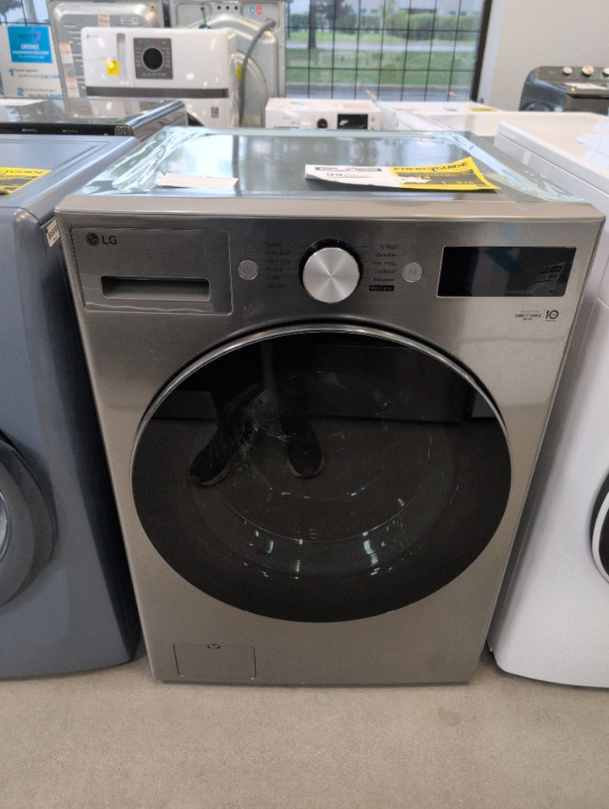 WM5800HVA - WASHERS - LG - Front Loading - Graphite Steel - Open Box