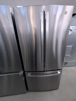 GWE19JYLFS - RÉFRIGÉRATEURS - GE - Trois portes avec porte à deux battants - Acier inoxydable - Boîte Ouverte