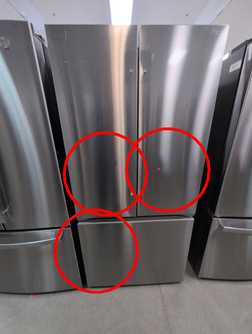 LF21G6201S - REFRIGERATORS - LG - French 3-Door - Stainless Steel - Open Box - BonPrix Électroménagers