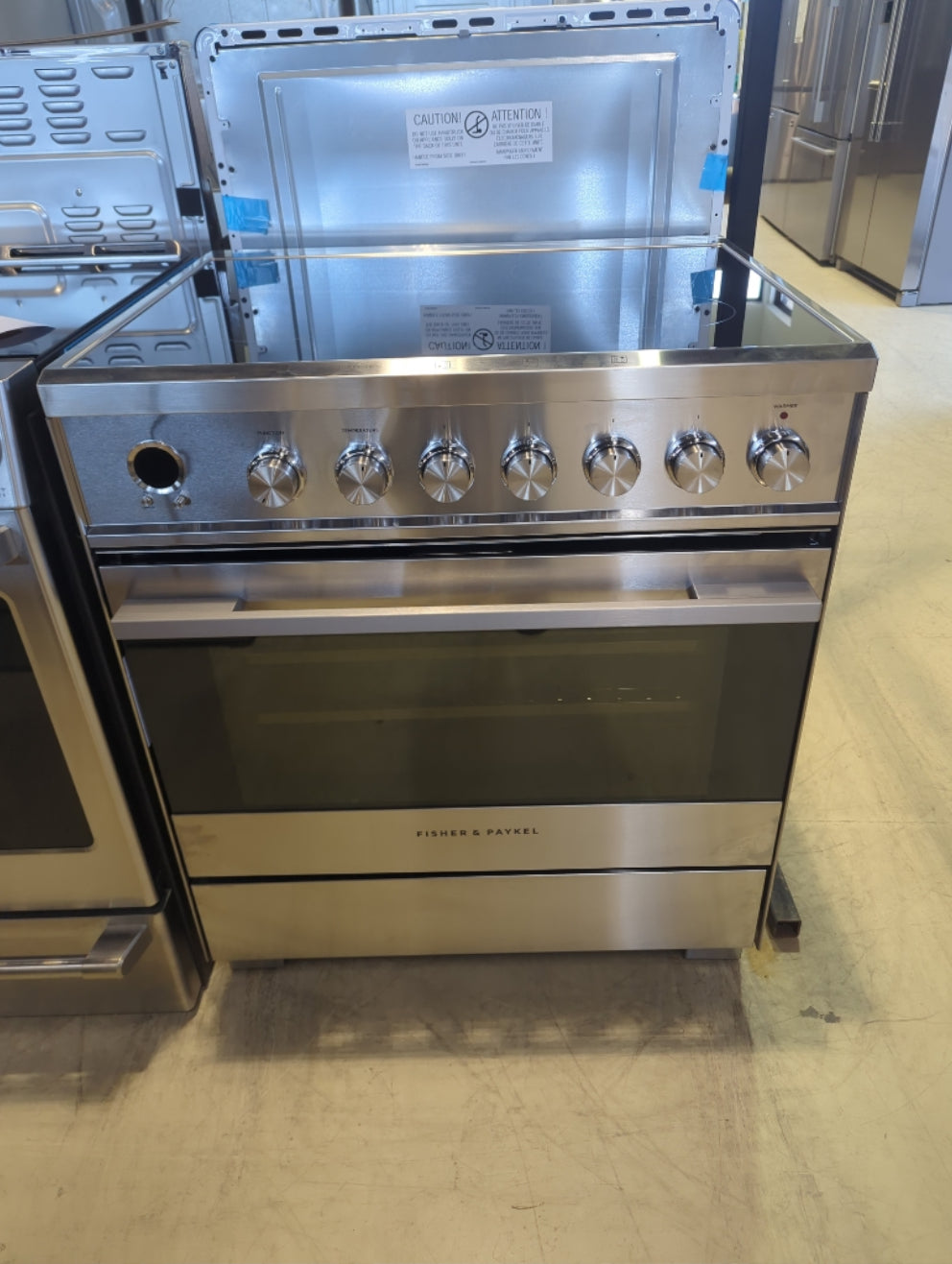 OR30SDI6X1 - CUISINIÈRES - Fisher & Paykel - Électrique - Acier inoxydable - Boîte Ouverte
