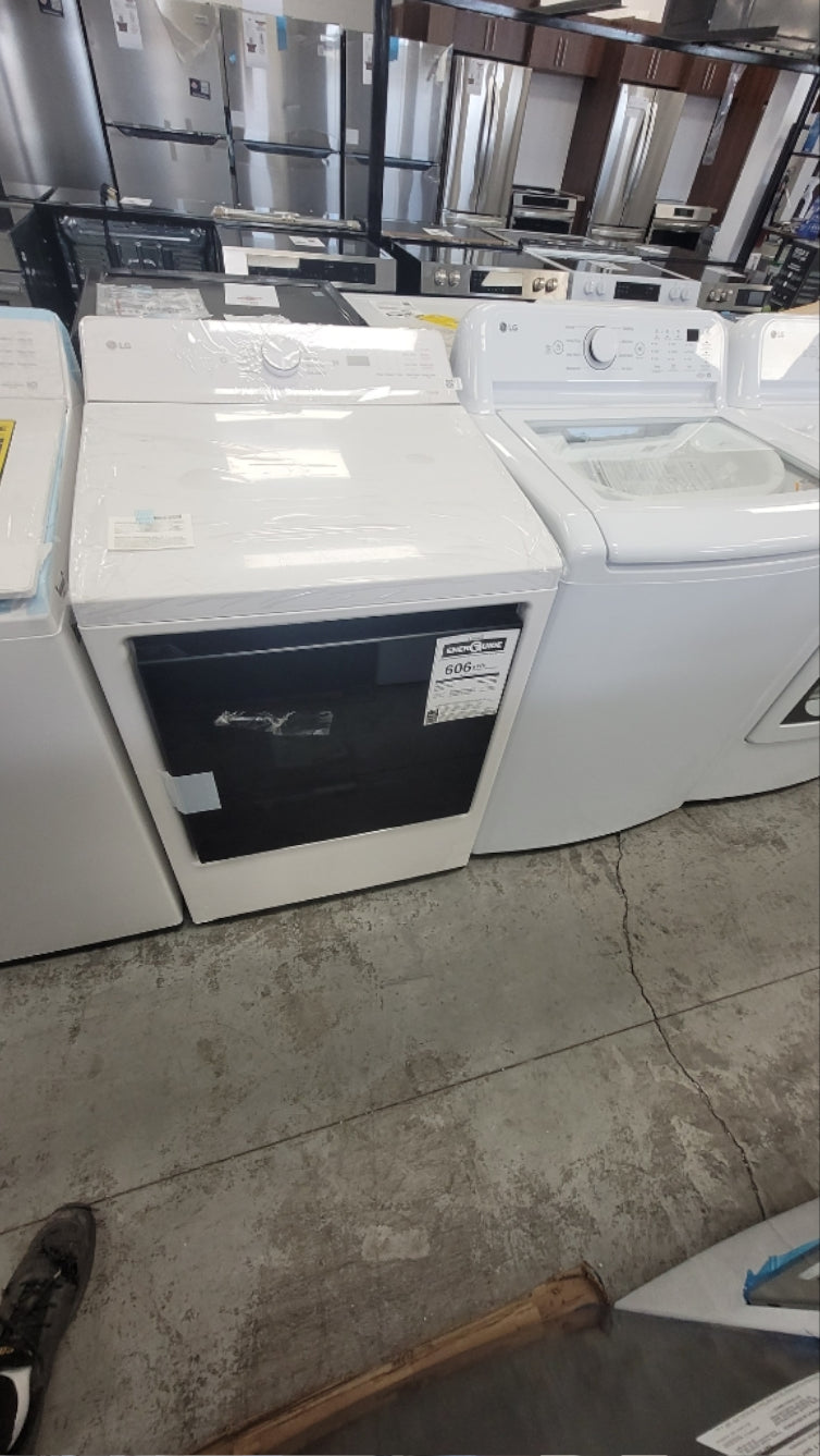DLE8200W - DRYERS - LG - Electric - White - Open Box - BonPrix Électroménagers