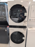 WKEX200HWA - LAUNDRY CENTERS - LG - Stacked Washer/Dryer - Electric - White - Open Box