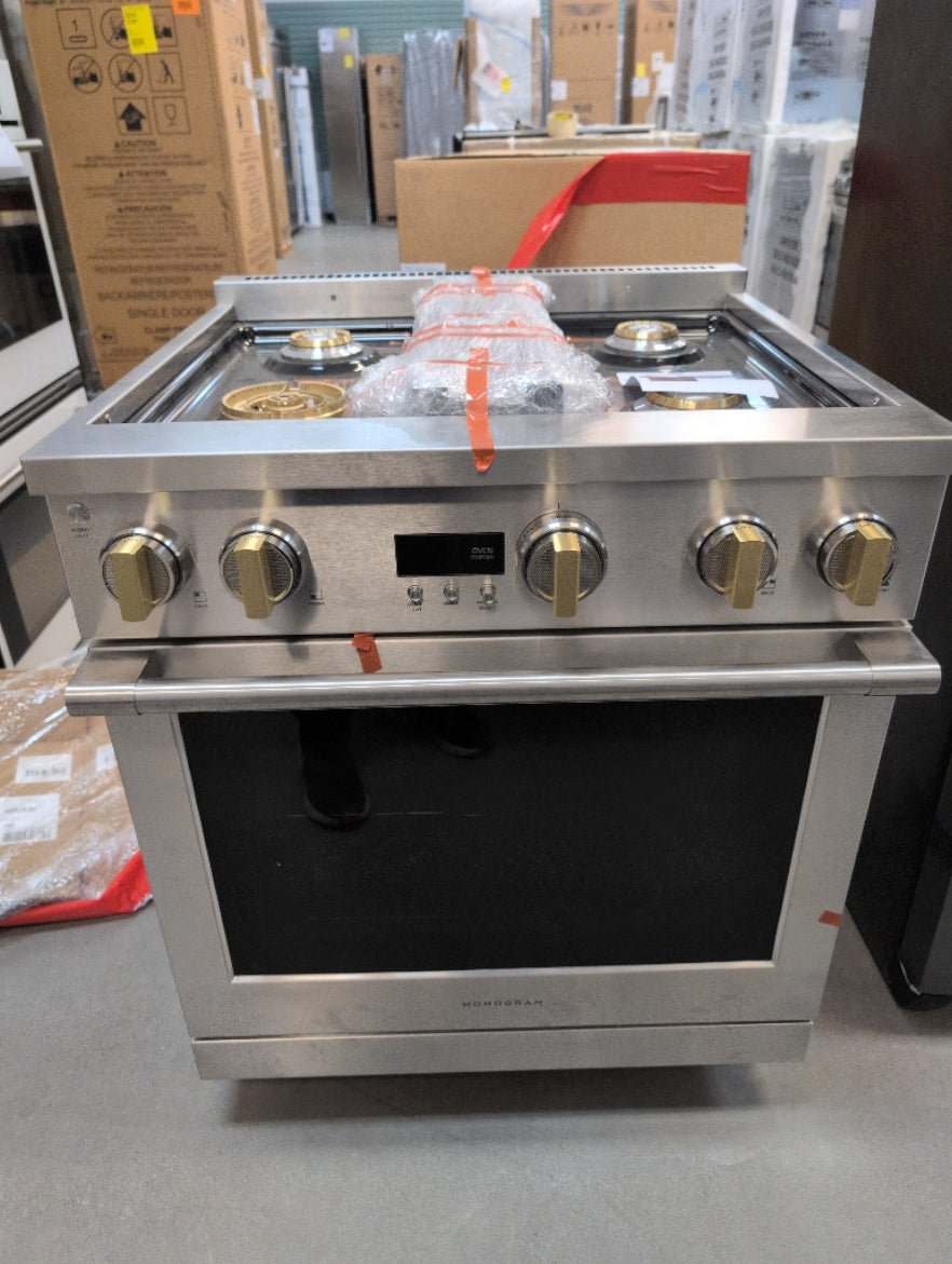 ZGP304NTSS - RANGES - Monogram - Gas - Stainless Steel - Open Box - BonPrix Électroménagers