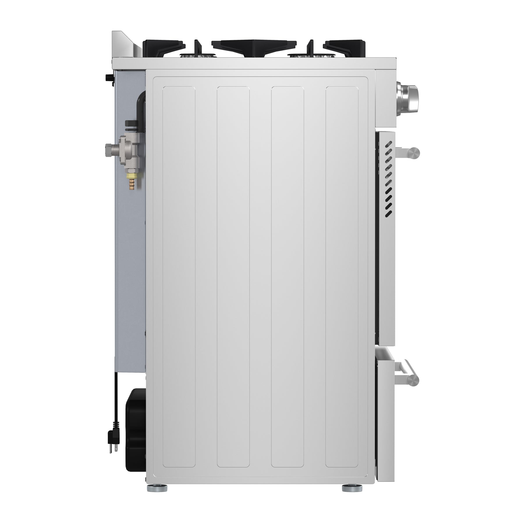 Forno Breno 24-Inch Freestanding Gas Range, Plug Included, Energy Efficient - BonPrix Électroménagers