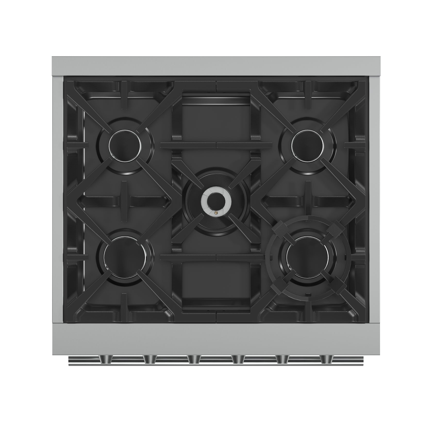 Forno Massimo 30-Inch Freestanding Gas Range, 5 Burners, True Convection Oven - BonPrix Électroménagers