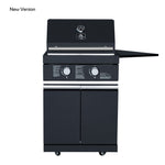 Forno All’Aperto 99,600 BTU Outdoor Kitchen, 5 Burners, Infrared Burners, Side Burner, Black Sintered Stone Countertops, Gas Pizza Oven, Sink Module, Bar & Beverage Center - BonPrix Électroménagers