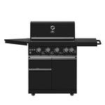 Forno All’Aperto 62,600 BTU BBQ, 3 Stainless Steel Burners, Infrared Burners, Sink Module, Black Sintered Stone Countertops, Bar and Beverage Center - BonPrix Électroménagers