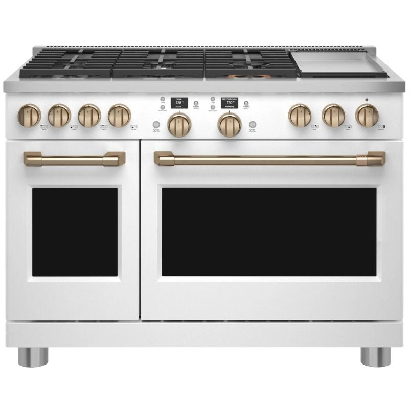 C2Y486P4TW2 - RANGES - Café - Dual Fuel - White - Open Box