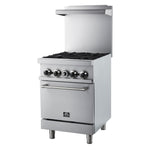 Forno Commerciale 24 Inch Gas Range with 4 Burners - BonPrix Électroménagers