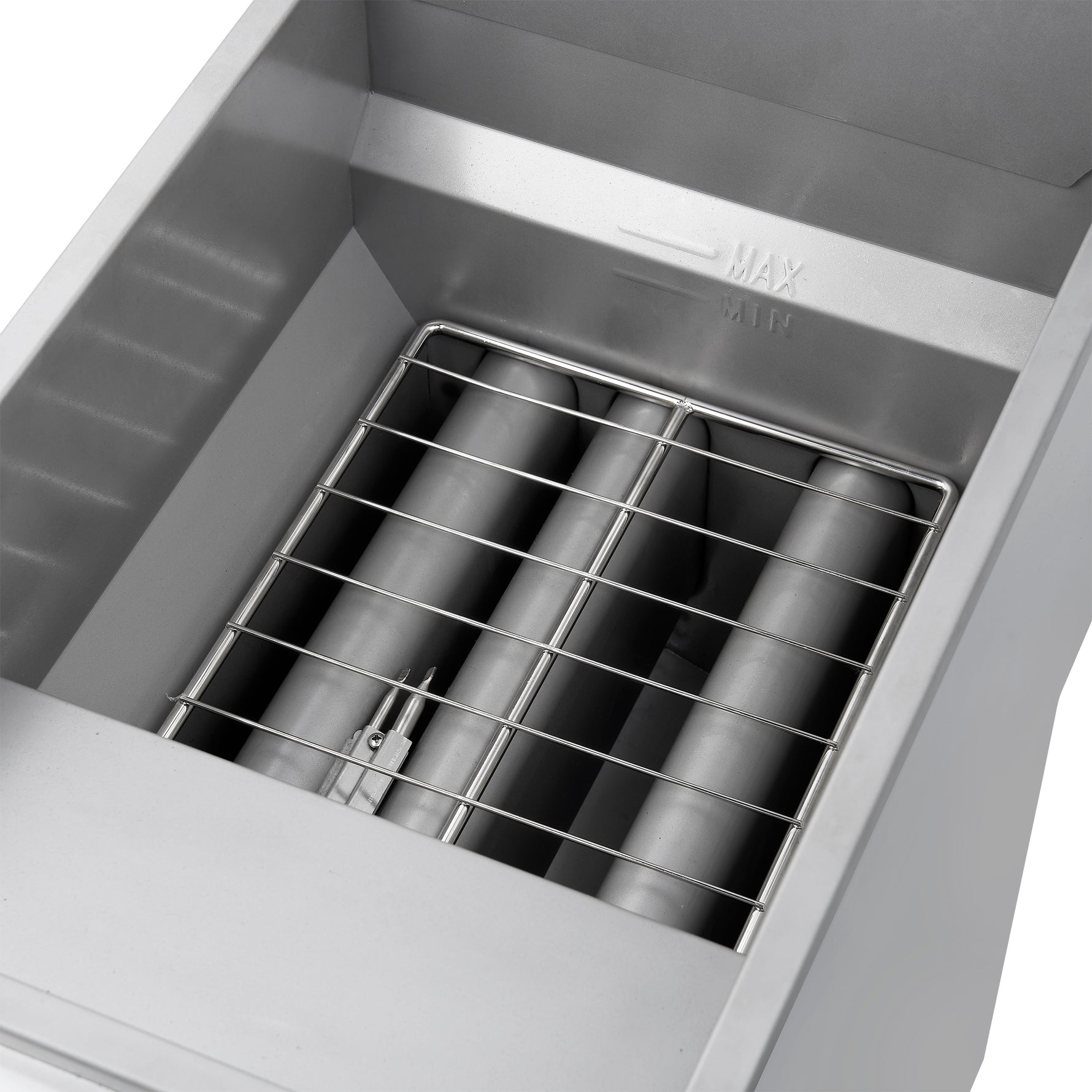 Forno Commerciale Natural Gas Deep Fryer, 3 Burners 90,000 BTU, 40 lbs, Millivolt Control - BonPrix Électroménagers