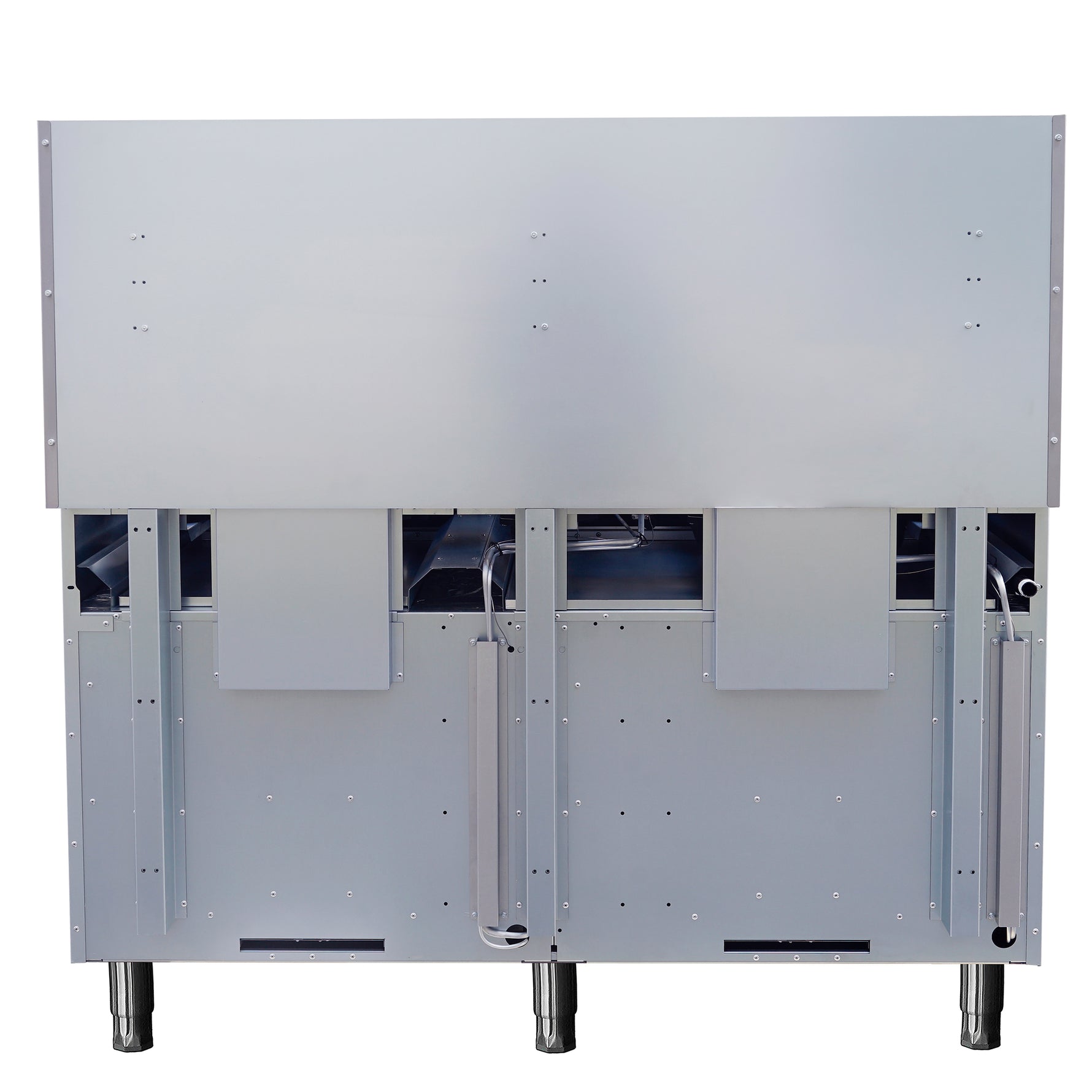 Forno Commerciale 60 Inch Stainless Steel Gas Range, 10 Burners 300,000 BTU Total, 9.3 cu.ft. Ovens - BonPrix Électroménagers
