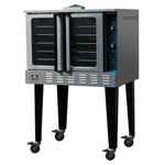 Forno Commerciale Convection Gas Oven, 3 burners 54,000 BTU, 150–500°F, stainless steel, NG/LP convertible - BonPrix Électroménagers