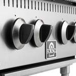 Forno Commerciale 24 Inch Gas Hotplate - BonPrix Électroménagers