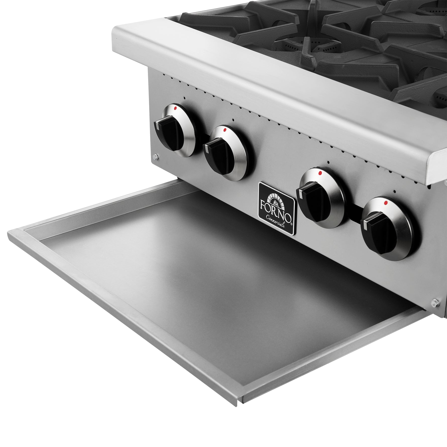 Forno Commerciale 24 Inch Gas Hotplate - BonPrix Électroménagers