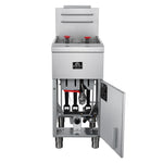 Forno Commerciale Propane Gas Deep Fryer, 3 Burners 90,000 BTU, 40 lbs Oil Capacity - BonPrix Électroménagers