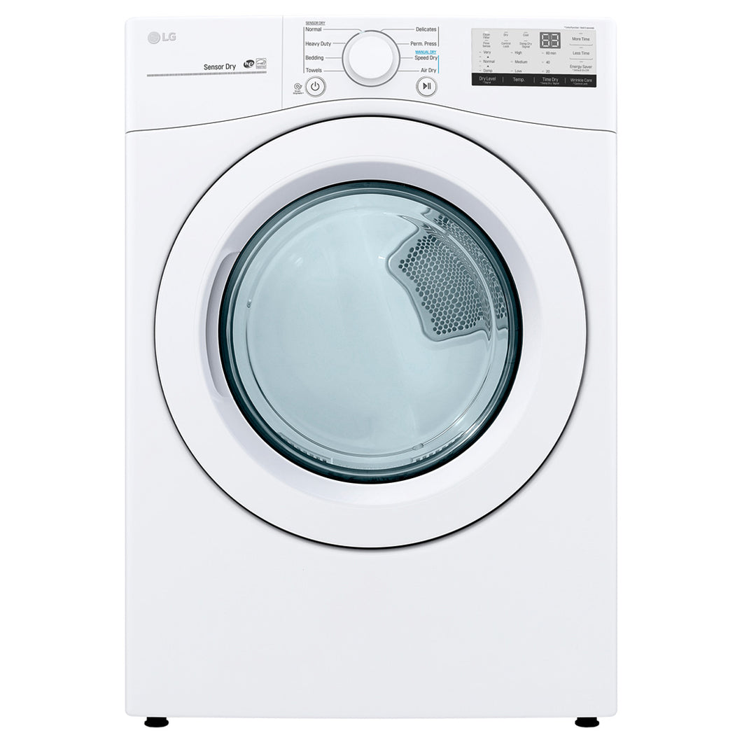 DLE3400W - DRYERS - LG - Electric - White - Open Box