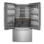 KRFC704FPS - REFRIGERATORS - kitchenAid - French 3-Door - Stainless Steel - Open Box - BonPrix Électroménagers