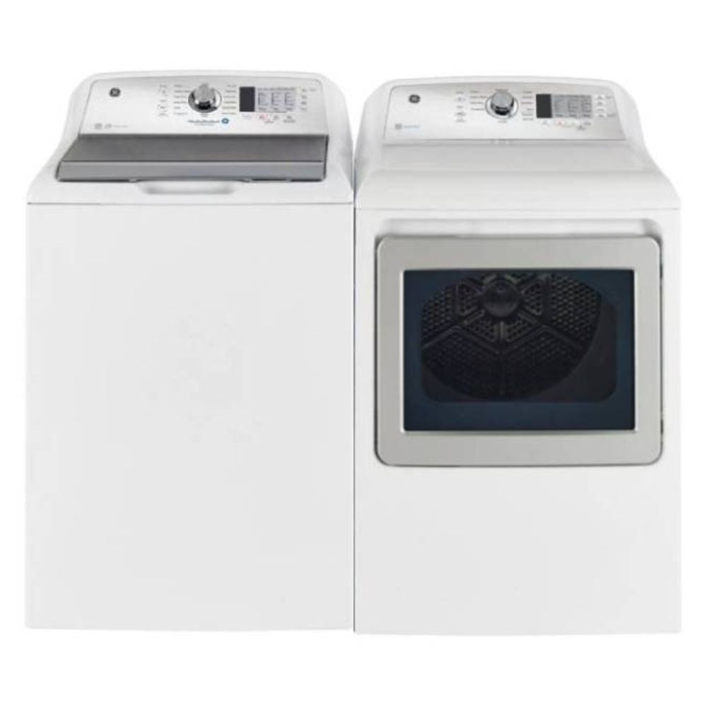 GTW685BMRWS, GTD65EBMRWS - GE  - Laundry Pairs - Open Box  (bundles) - BonPrix Électroménagers