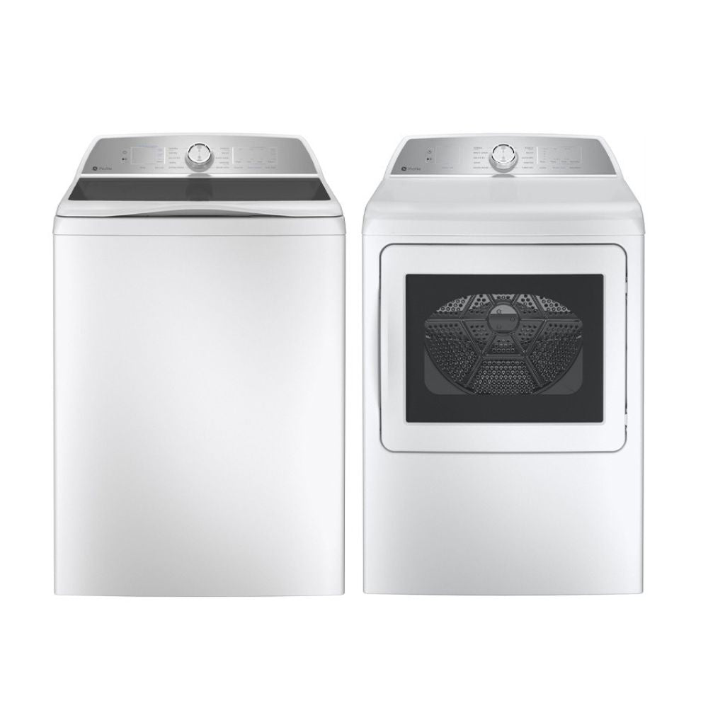 PTW600BSRWS, PTD60EBMRWS  -GE Profile - Laundry Pairs - Open Box (bundles) - BonPrix Électroménagers